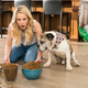 Kristen Bell, good dog (Photo: Justin Lubin/NBC)